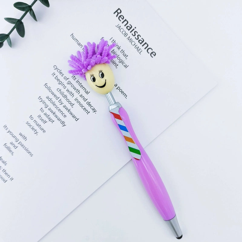 1 Piece Cartoon Class Learning ABS Plastic Cute Ballpoint Pen