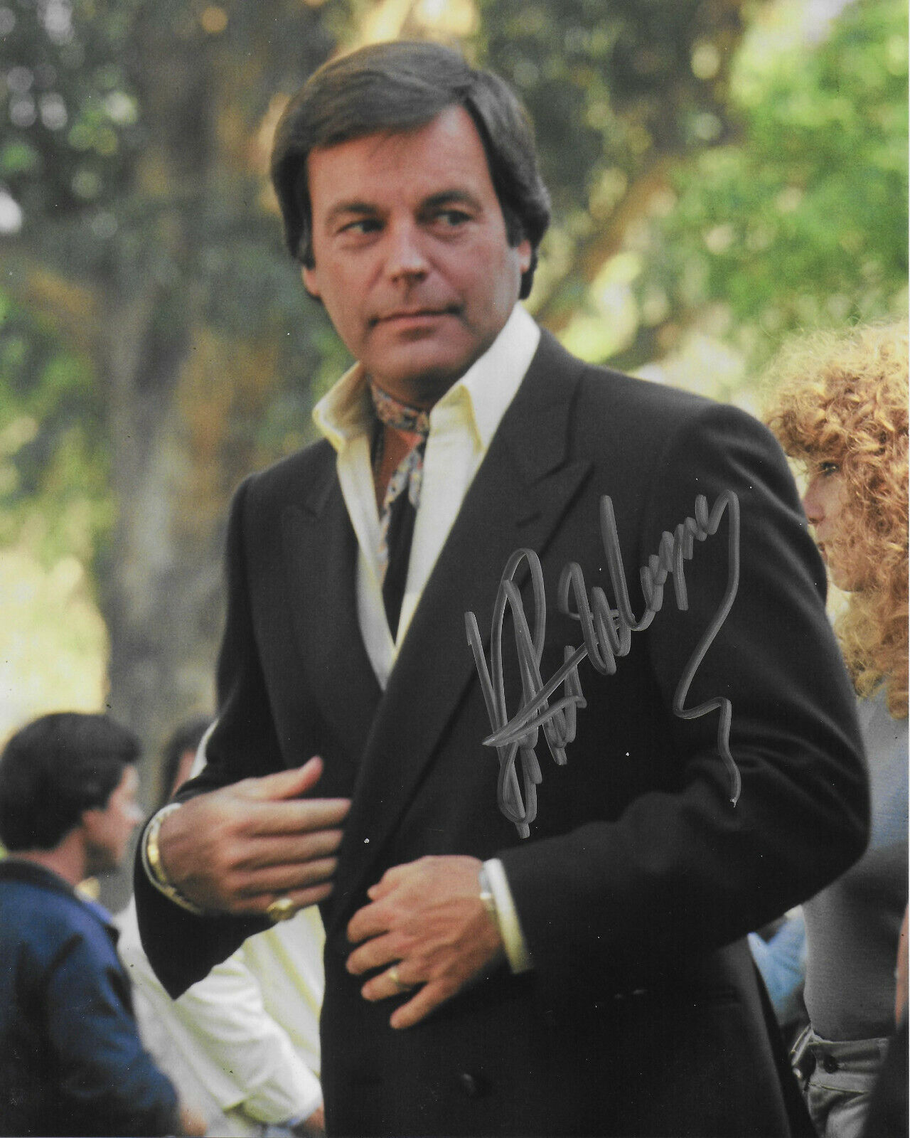 Robert Wagner Original 8X10 Photo Poster painting #10 signed in person at Hollywood Show