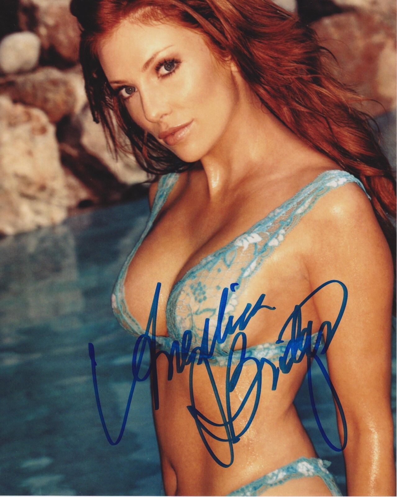 Angelica Bridges Autographed 8x10 Photo Poster painting with CoA