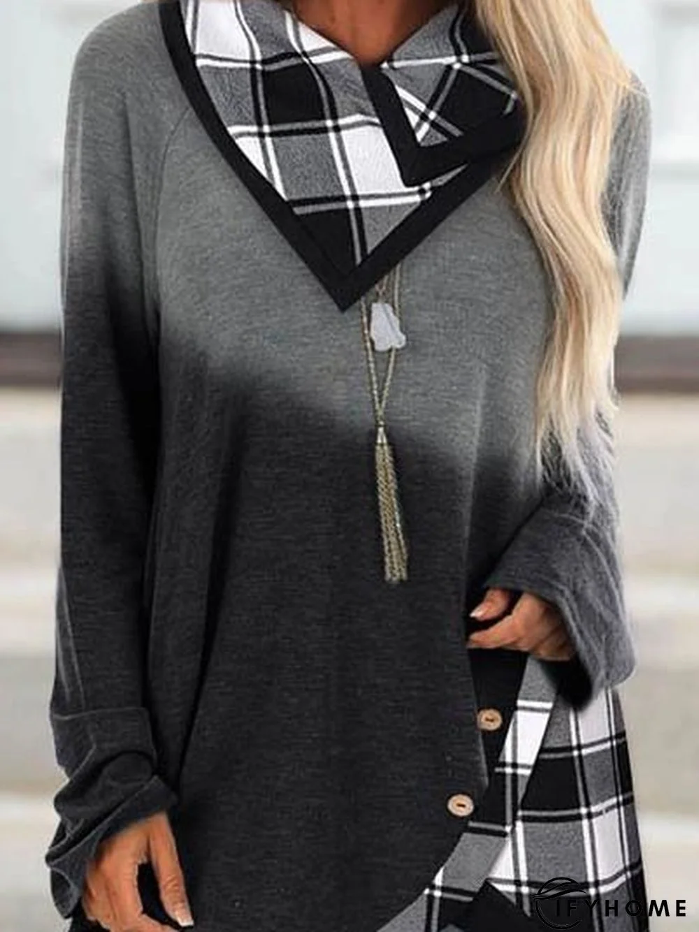 Casual Shift Tunic Top | IFYHOME