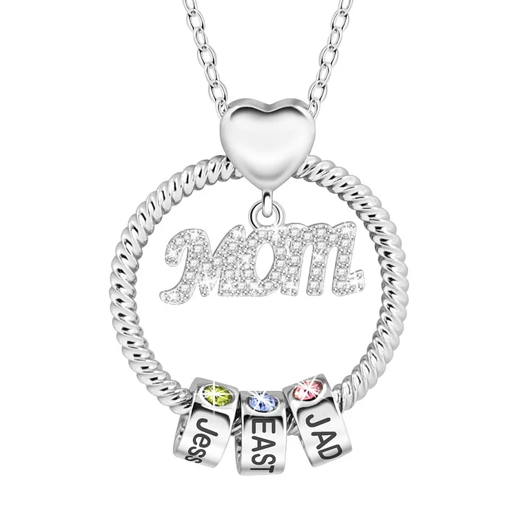 For MOM - Family Name Customizable Necklace