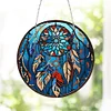 Diamond Painting Stained Glass Dreamcatcher Pendant