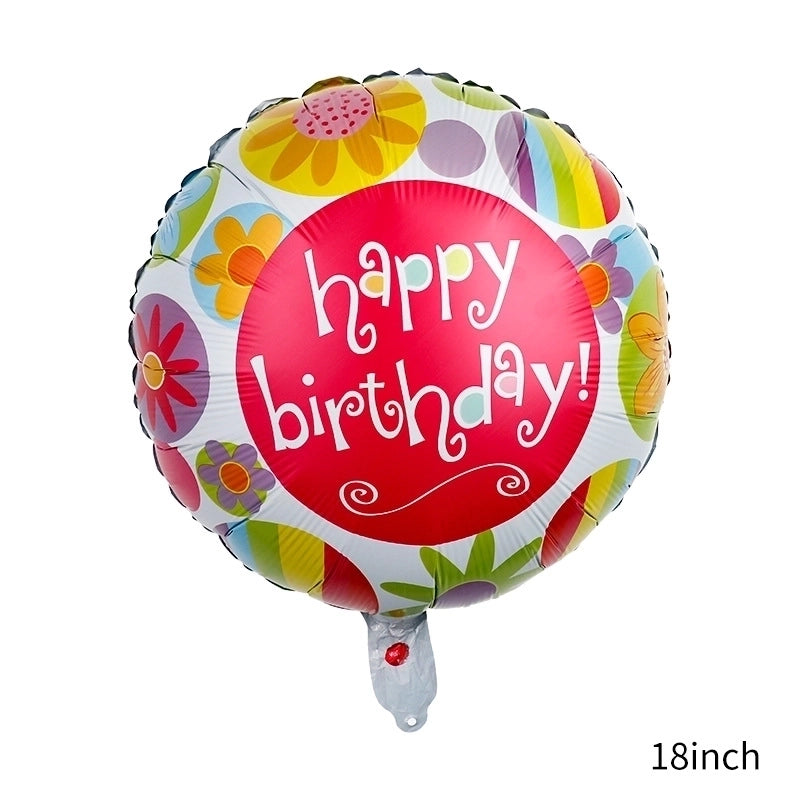 50 Pieces Birthday Letter Aluminum Film Party Balloons 1 Piece