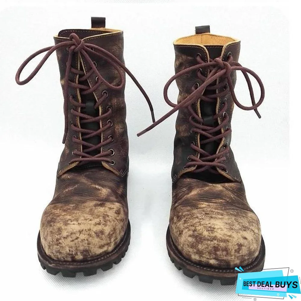 Vintage Outdoor Military Boots