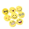 20PCS Funny Emoji Erasers for Kids Student Office Exam Creative Stationery Gift
