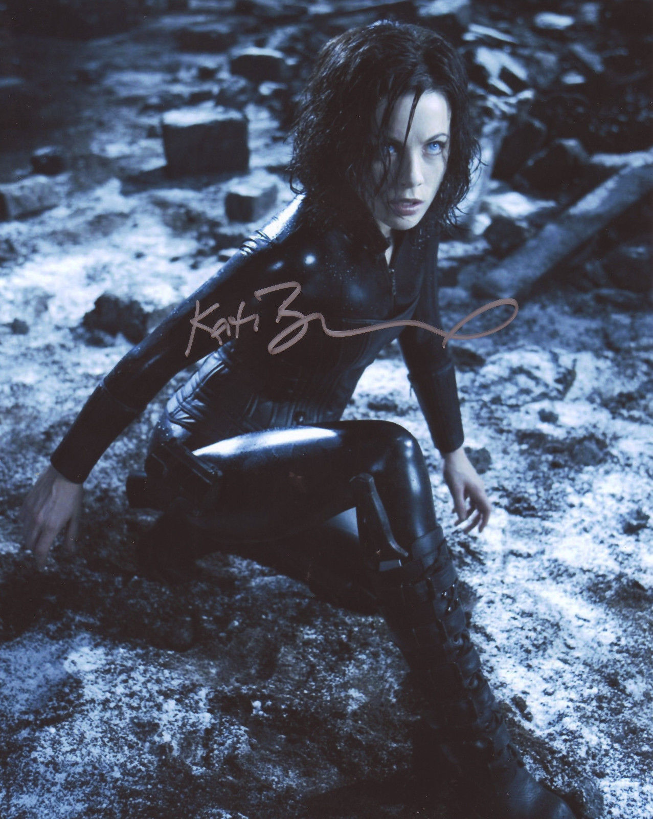 KATE BECKINSALE AUTOGRAPH SIGNED PP Photo Poster painting POSTER