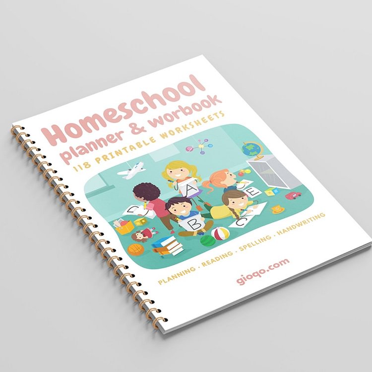 Homeschool Planner & Workbook (digital download)-Mayoulove