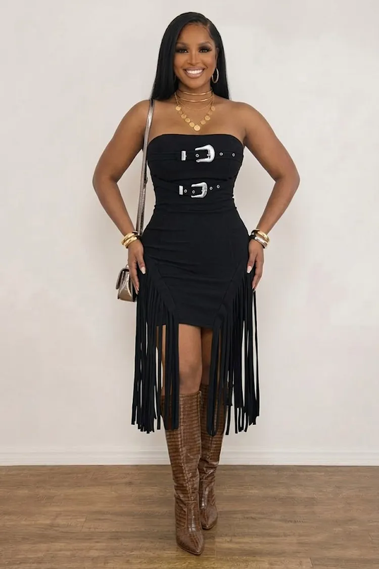 casual strapless mini dress Tara Strapless Mini Dress