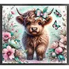 Highland Cow-11CT Stamped Cross Stitch 50*45cm tapestrymarket