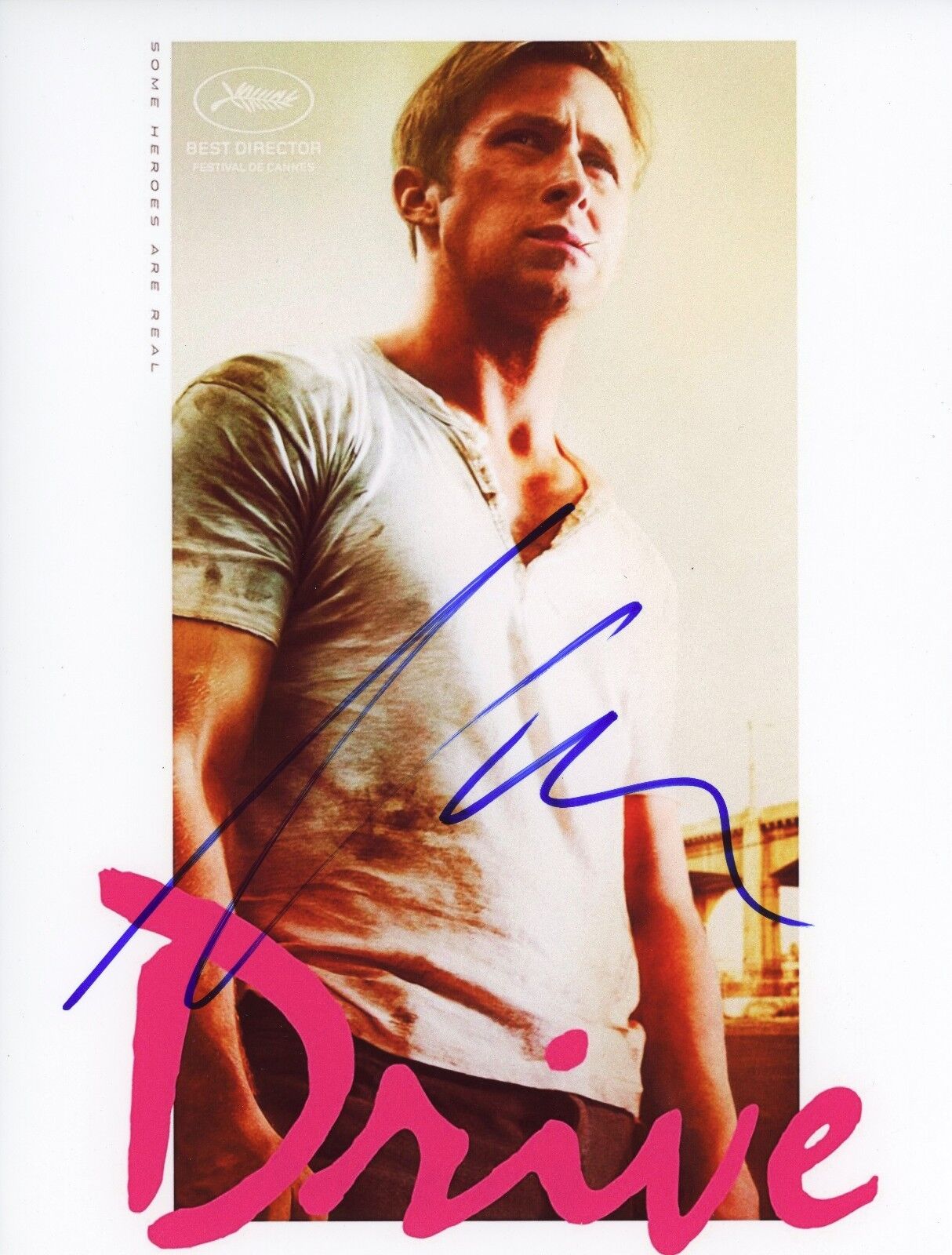 NICOLAS WINDING REFN Authentic Hand-Signed DRIVE Director