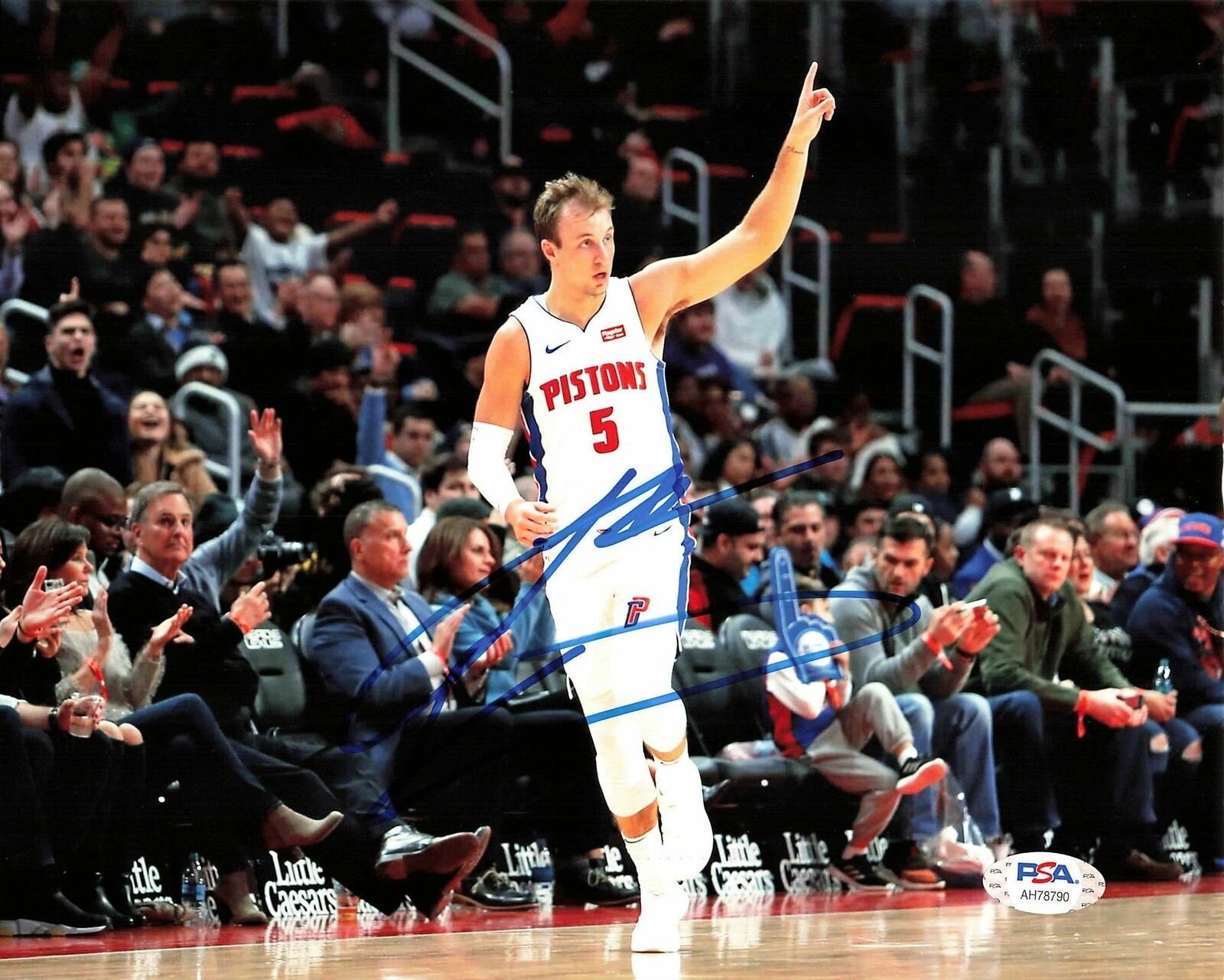 Luke Kennard signed 8x10 Photo Poster painting PSA/DNA Detroit Pistons Autographed