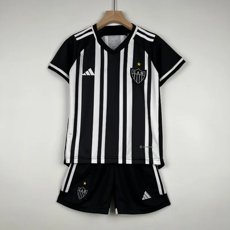 23-24 Kids Atletico Mineiro Soccer Jersey Home