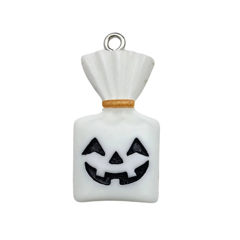 1 Piece Resin Pumpkin Hand Bat Pendant Jewelry Accessories