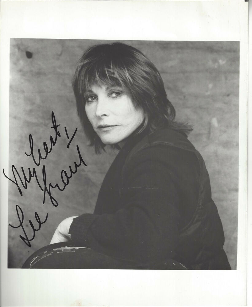 Omen 2 actress Lee Grant  autographed 8x10 vintage  Photo Poster painting