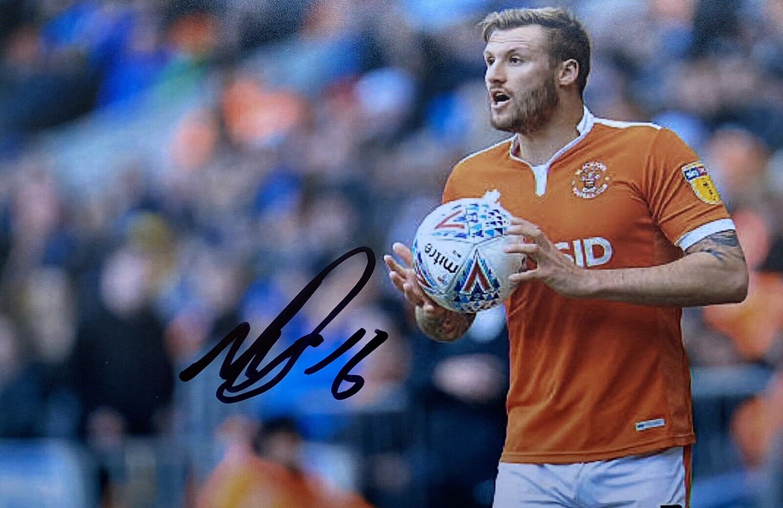 Nick Anderton Genuine Hand Signed Blackpool 6X4 Photo Poster painting