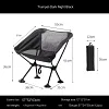 Outdoor Convenient Folding Lazy Chair uUltra-Light Fishing Camping Leisure Reclining Chair Aluminum Alloy Moon Chair