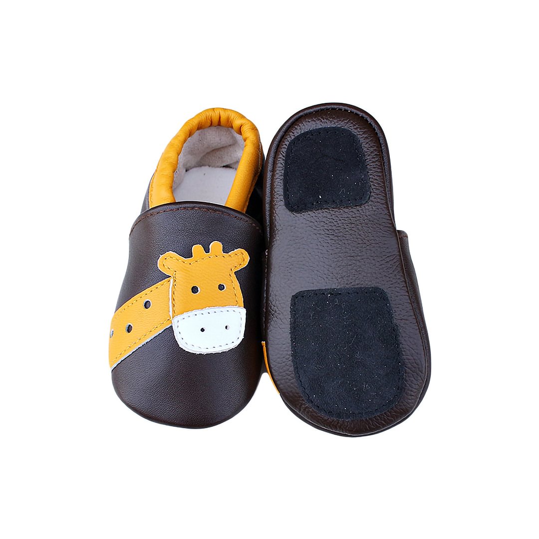 Letclo™ 2021 Soft cow Leather newborn for Boys Girls Infant toddler First Walkers Baby Shoes  letclo Letclo