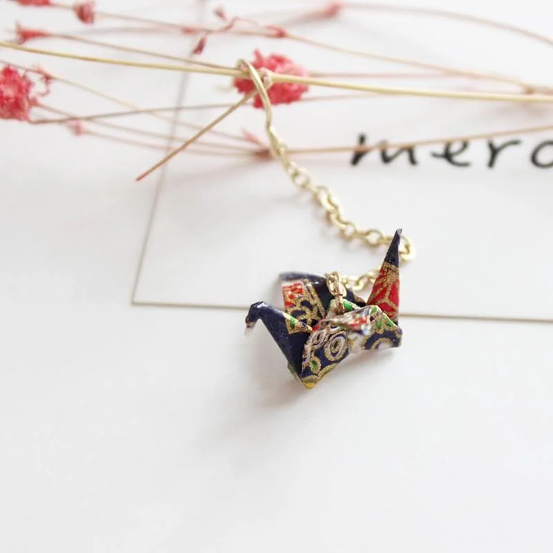 6 Colors Harajuku Paper Crane Earrings SP13757
