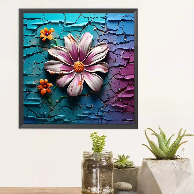 Flower - Paint By Numbers(40*40cm)