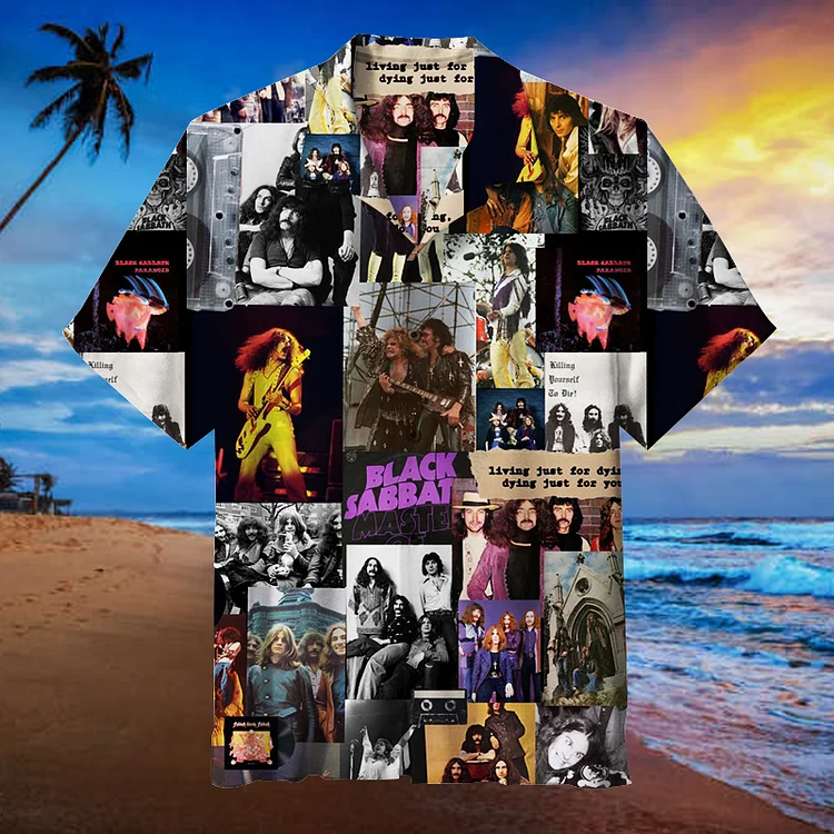 Black Sabbath|Unisex Hawaiian Shirt