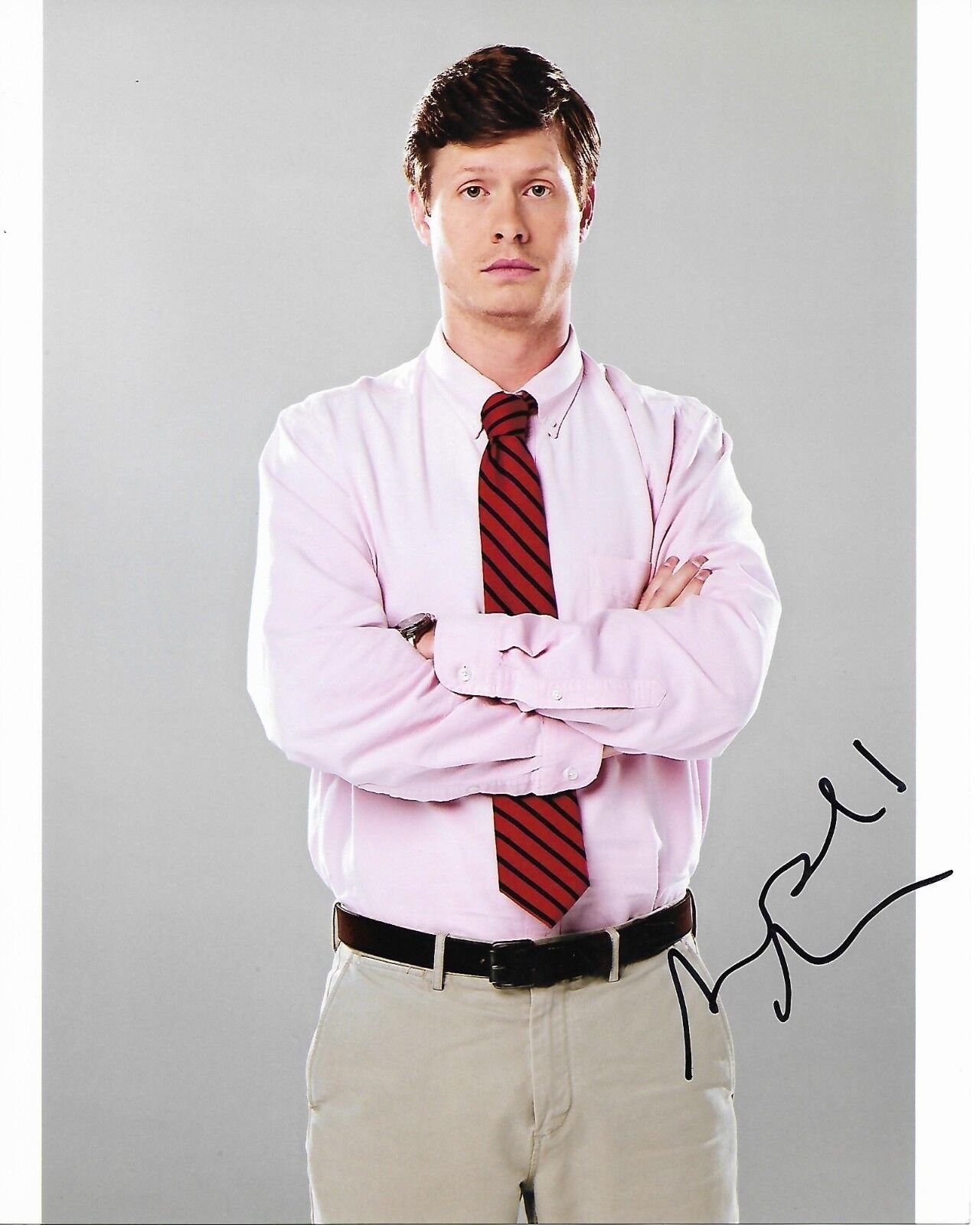 ANDERS HOLM WORKAHOLICS AUTOGRAPHED Photo Poster painting SIGNED 8X10 #4 ANDERS HOLMVIK