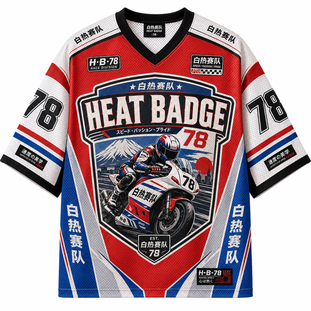 Heat Badge Mesh Jersey