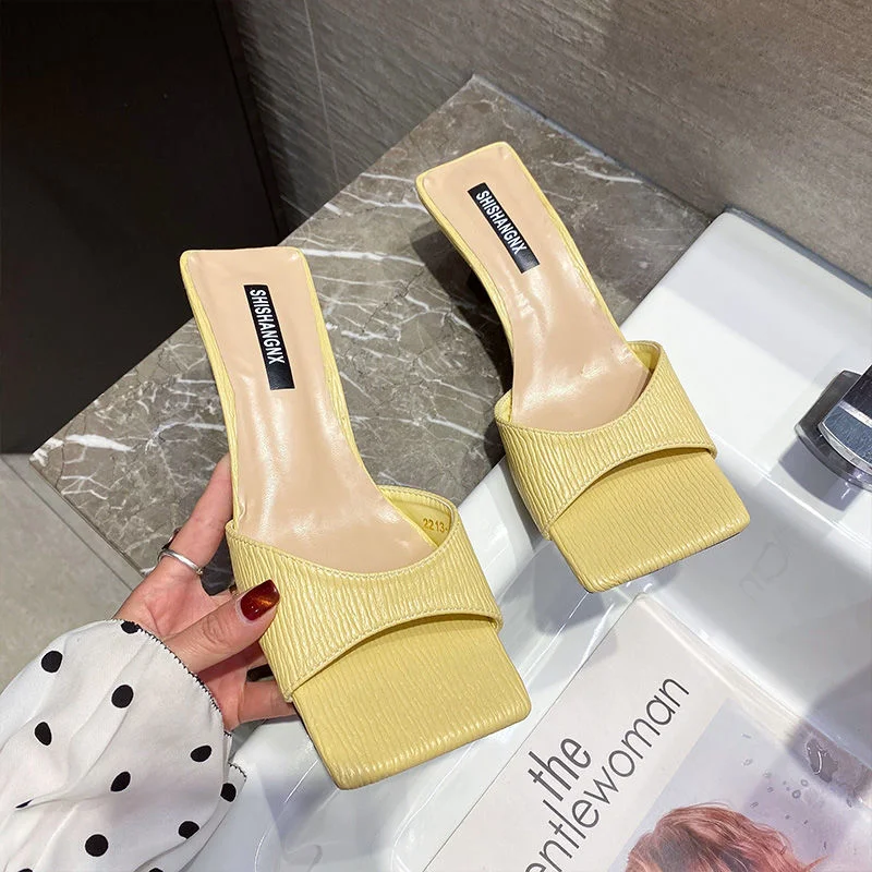  2022 Women Shoe for Summer Dress Outdoor Designer Pumps PU Luxury Sandal