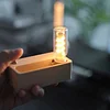 Ejection Night Light Dedroom Sleep Light Creative Flip Night Light Mechanical Magnetic Desktop Ornaments Birthday Gift One base, seven lights