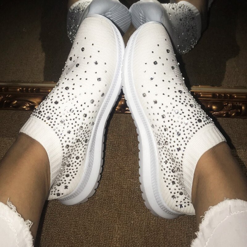 UEONG Shoes Sneakers For Women 2021 Fashion Female Vulcanized Shoes Casual Ladies Flat Mesh Trainers Bambas Mujer Basket Femme