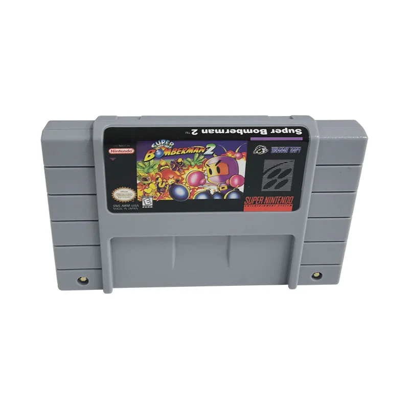 Super Bomberman 2 SNES For Super Nintendo Entertainment System - 16 Bit US Version Game Cartridge