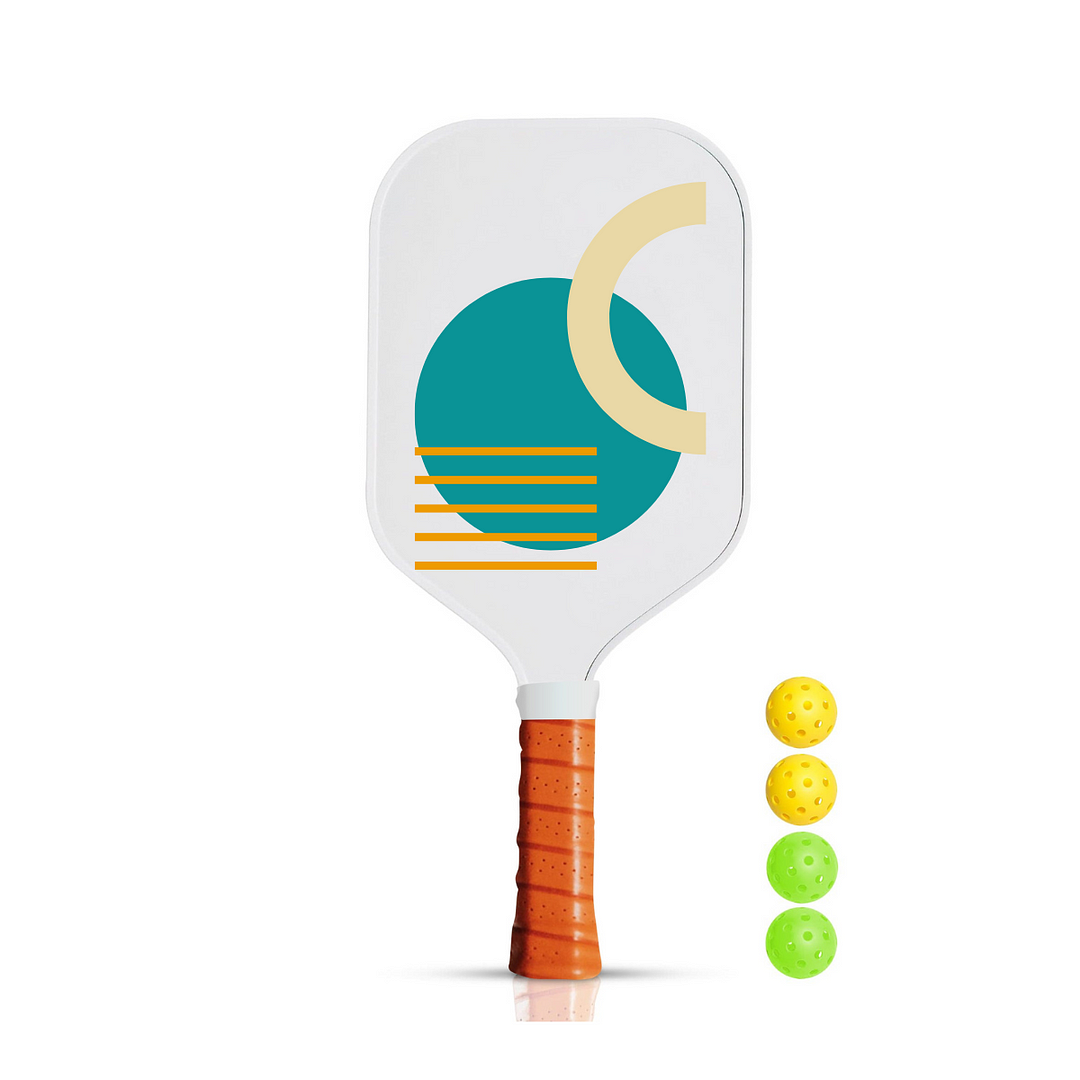 Lightweight Durable Fiber Glass Pickleball Paddle - Perfect for All Levels