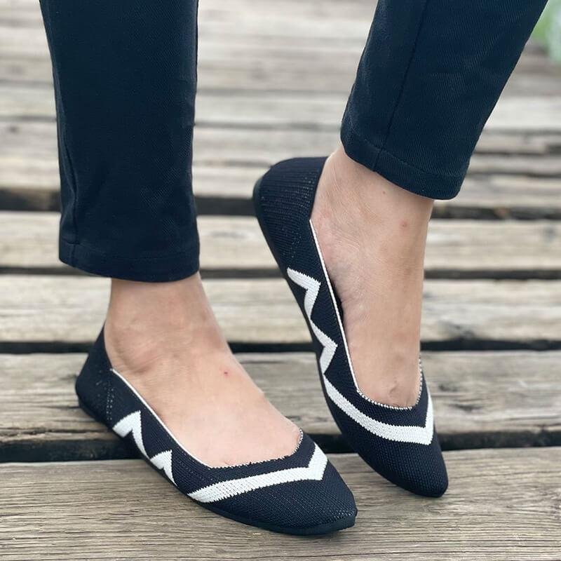 Women's Casual Daily Soft Pointed Toe Flat Slip On Loafers