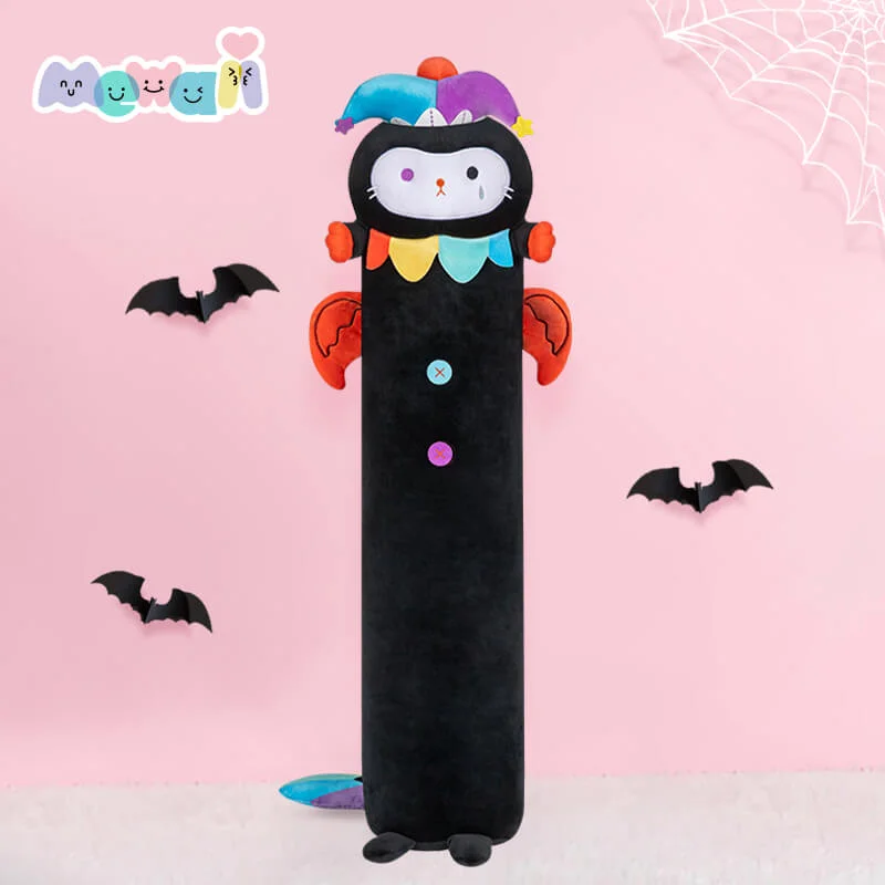 CuteeeShop Mewaii Original Design Joker King Axolotl Long Cat Stuffed Animal Kawaii Plush Pillow Squishy Toy