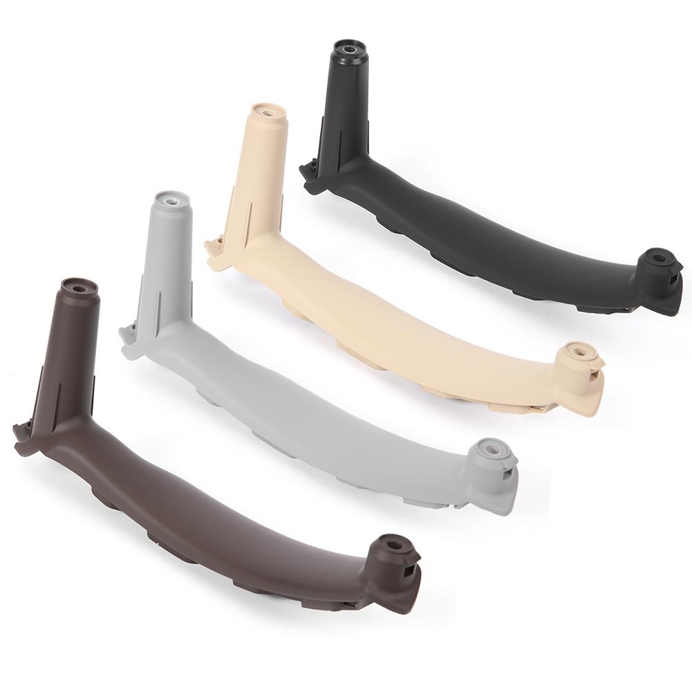 

Left Side Inner Door Panel Handle Pull Trim Cover for E70 X5 E71 E72 X6 SAV, Light brown, 501 Original