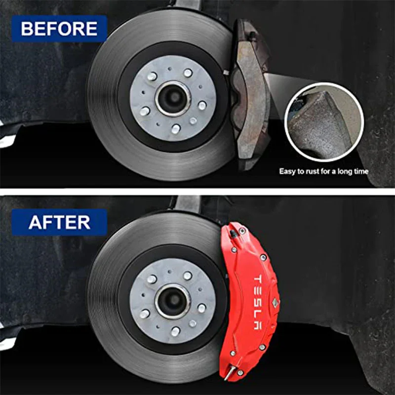 Complete set of car modified calipers for car AP brake cover (2pc)