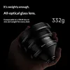 PICKOGEN 85mm Professional Portrait Lens - High-Definition Mid-Telephoto External Camera Lens