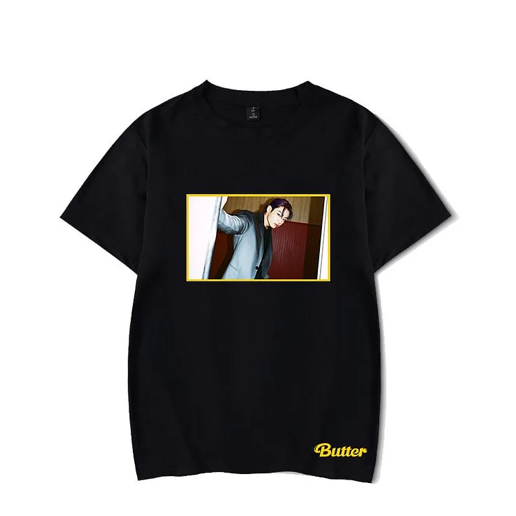 방탄소년단 Butter Poster Print T-shirt
