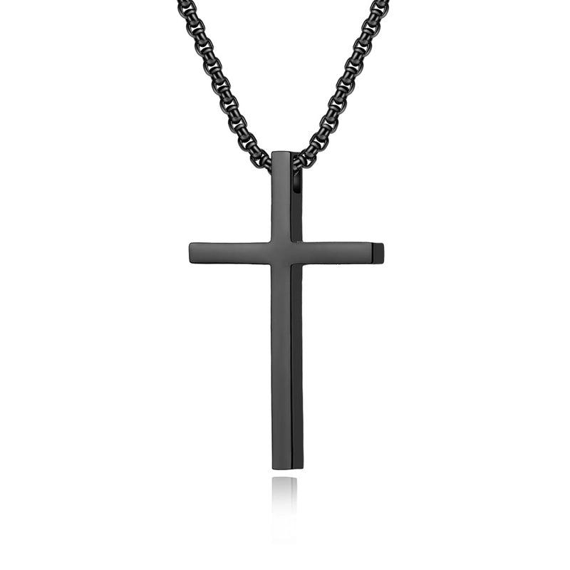 Jewelry Supply Spot Minimalist Cross Necklace Faith Trendy Men’s Art Pendant