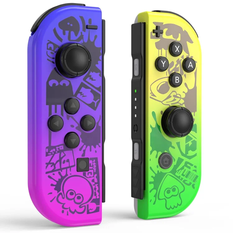 Andoe Joypad Controller for Nintendo Switch Controller, Left and Right Splatoon 3 Wireless Controllers Replacement for Switch Controller