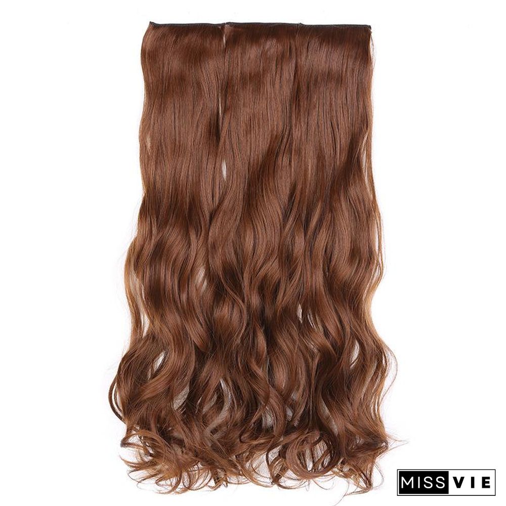 Thick Three-piece Big Wave, Straight Hair Extension Piece