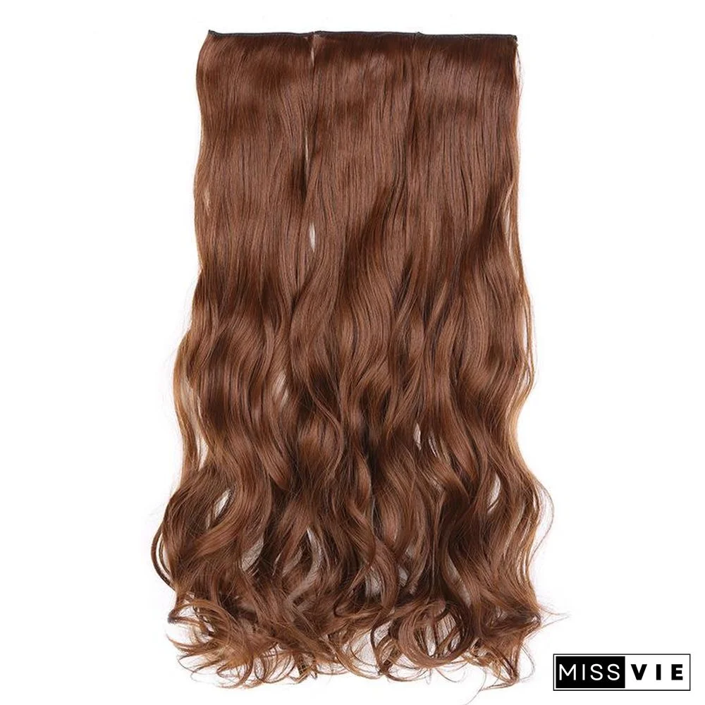 Thick Three-piece Big Wave, Straight Hair Extension Piece