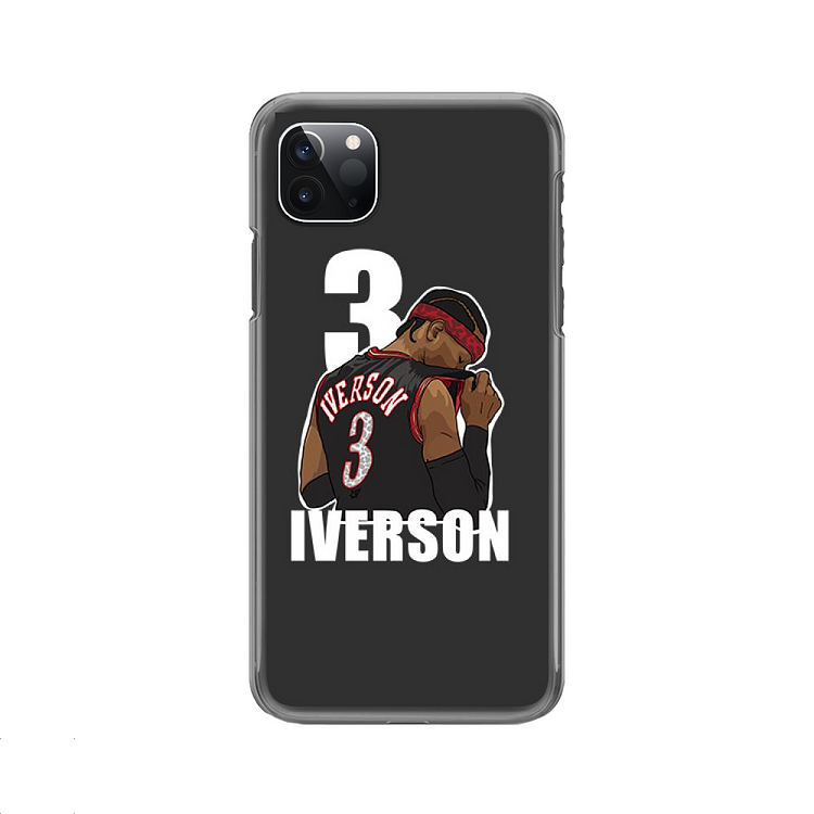 Number 3 Allen Iverson, Basketball iPhone Case