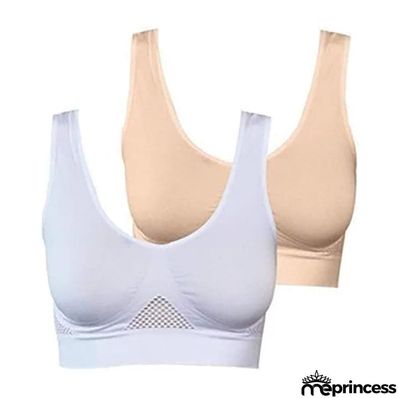 Fashion Hollowed-Out Breathing-Hole Sports Bra