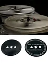 2 PCS Trident / NAB Adapter Spacer Silicone 0.9MM for Revox Studer Revox/Teac