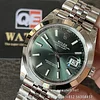 Rolex Datejust 41 m126300-0020 Stainless Steel on Jubilee with Mint Green Dial and Smooth Bezel Super Clone