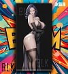 Black Gown Kim Mi-Jung Decorative Painting - A Wonderful New World - BLK Studio