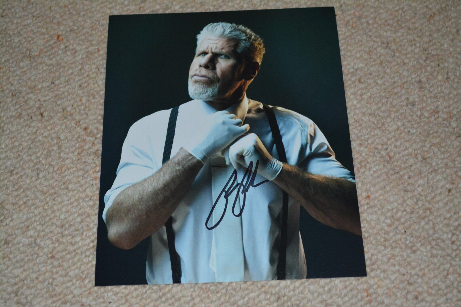 RON PERLMAN signed autograph In Person 8x10 (20x25cm) HAND OF GOD