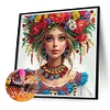 uk.everydayedeals Diamond Painting - Crystal Rhinestone - Girl