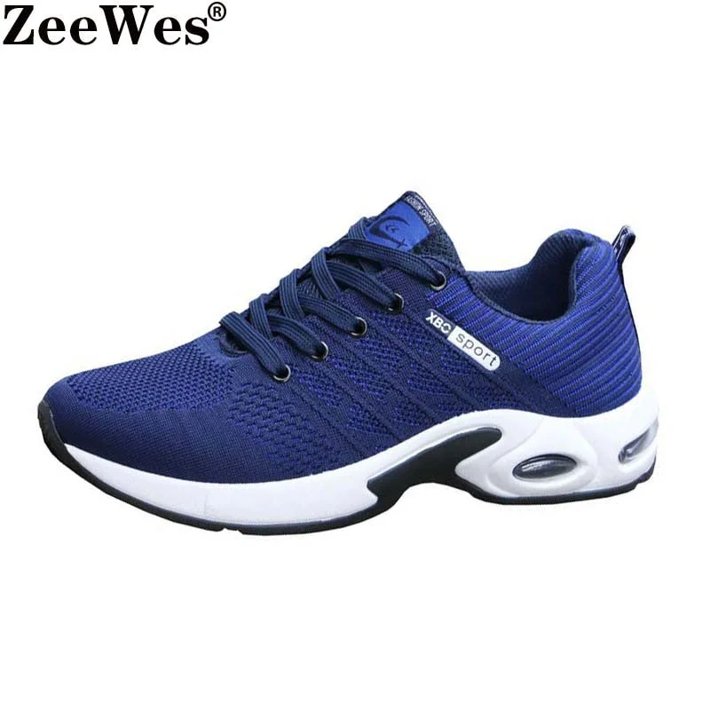 Fashion Sneakers Brand Men Sport Mens Shoes Fly Woven Air Cushion Shoes 2019New Wild Breathable Designer Shoes Men High Quality