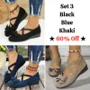 📢 Last Day Promotion 70% Off 🌸 Women's Bowknot Wedge Shoes &ndash; Lightweight Slip-On Casual Flats | All-Season Comfort u0026 Stylish Design